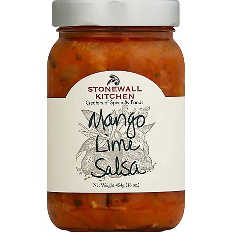 slide 1 of 1, Stonewall Kitchen Salsa Mango Lime Jar - 16 Oz, 16 oz