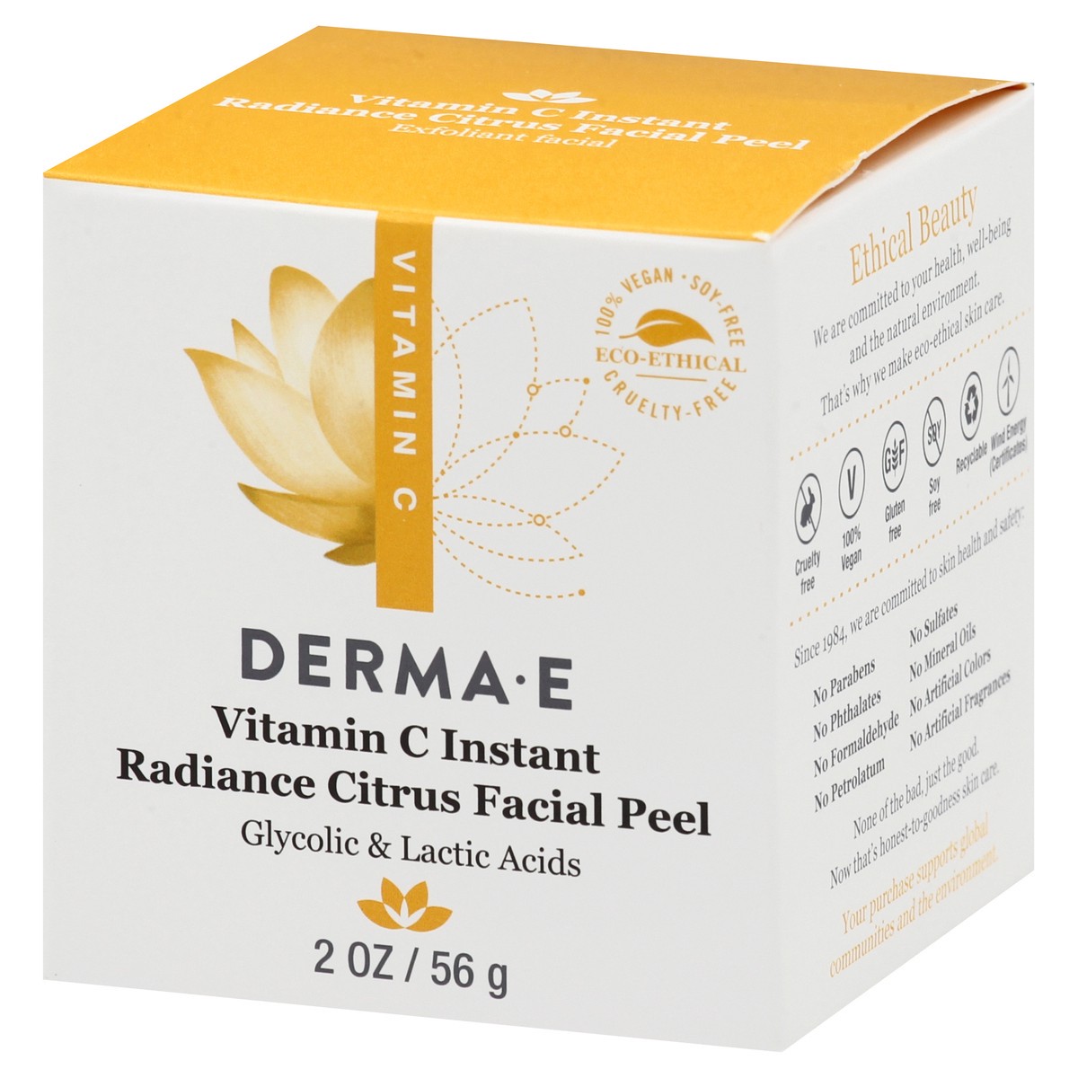 slide 3 of 9, Derma E Vitamin C Instant Radiance Citrus Facial Peel 2 oz, 2 oz