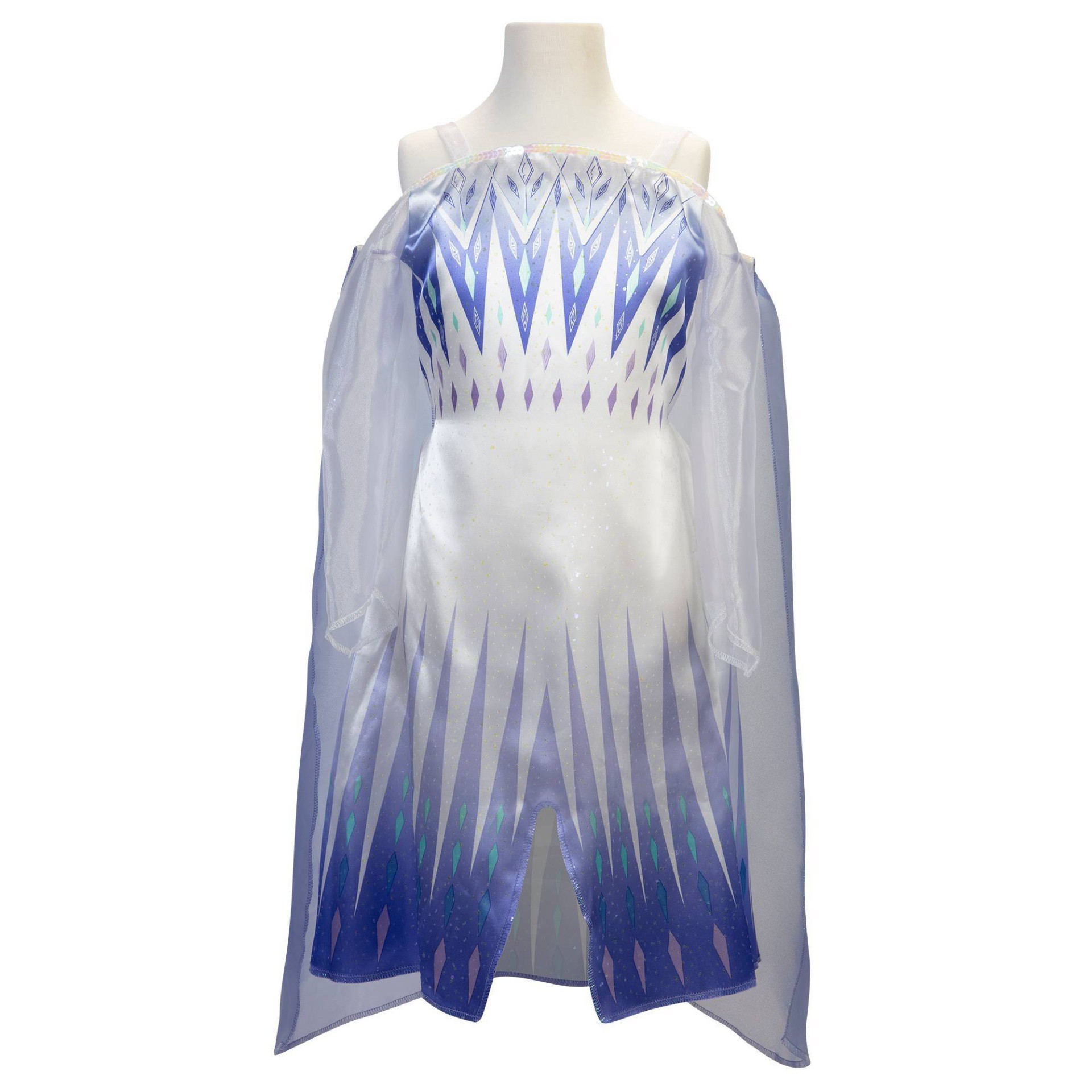 slide 1 of 7, Frozen Ii Elsa The Snow Queen Dress, 1 ct