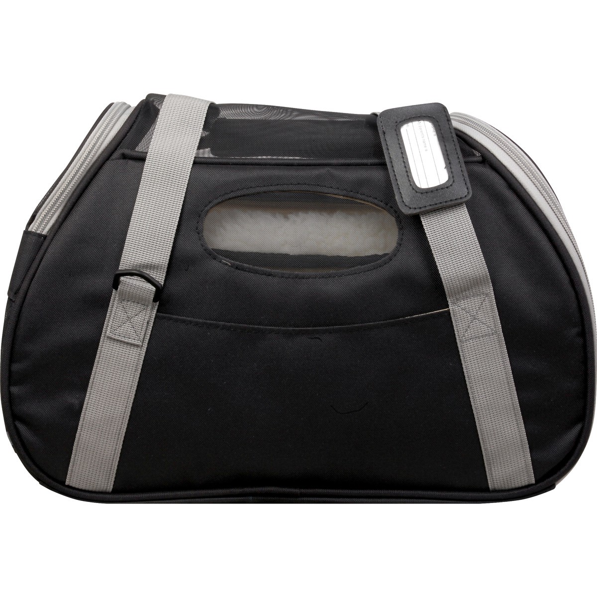 slide 6 of 8, Bergan Comfort Carrier™, Black with Grey, Small - 16" L x 8" W x 11" H, 1 ct