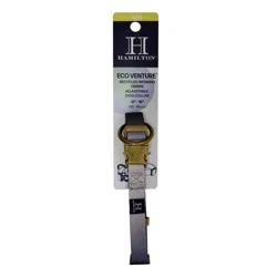Hamilton Eco Venture Recycled Ombre Adjustable Dog Collar - Black