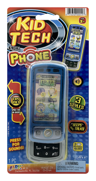 slide 1 of 1, Ja-Ru Kid Tech Cell Phone, 1 ct