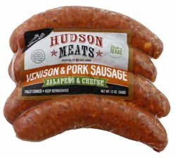 Hudson Meats Vension & Pork, Jalapeno & Cheese Sausage