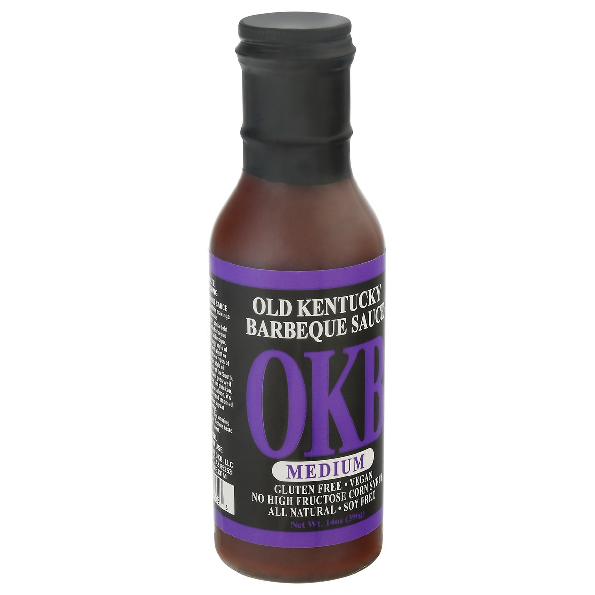 slide 3 of 9, OKB Medium Old Kentucky Barbecue Sauce 14 oz Bottle, 14 oz