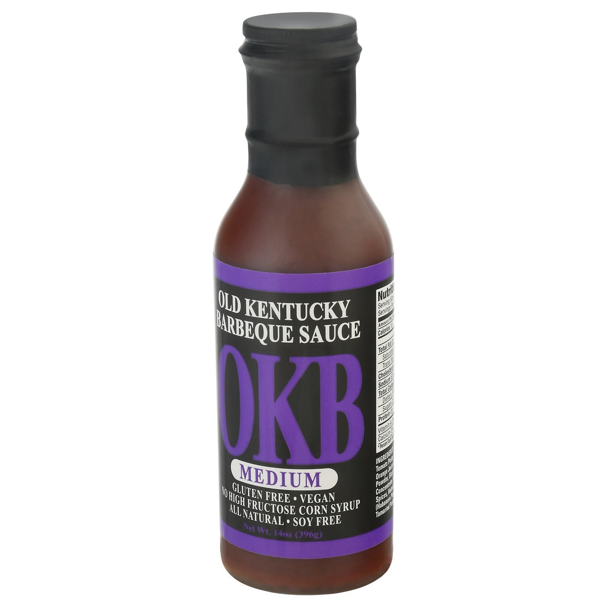 slide 7 of 9, OKB Medium Old Kentucky Barbecue Sauce 14 oz Bottle, 14 oz
