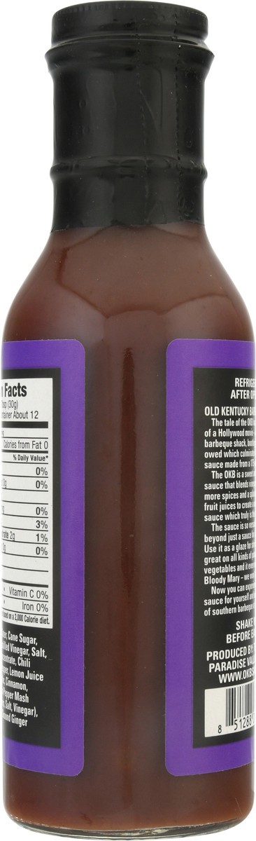 slide 8 of 9, OKB Medium Old Kentucky Barbecue Sauce 14 oz Bottle, 14 oz