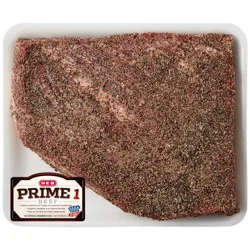 H-E-B Prime Beef Brisket Whole Market Trim Salt & Pepper