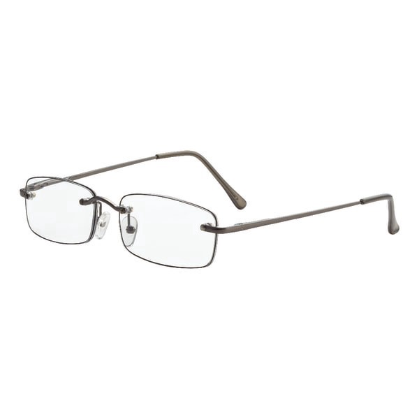slide 1 of 4, Dr. Dean Edell Beaumont Reading Glasses, +2.50, Gunmetal, 1 ct