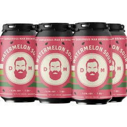 Dangerous Man Watermelon Sour 6 pk 12 oz Can