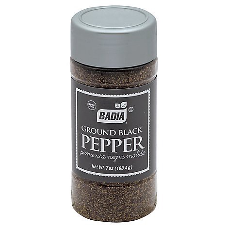slide 1 of 1, Badia Black Pepper Ground - 7 Oz, 7 oz