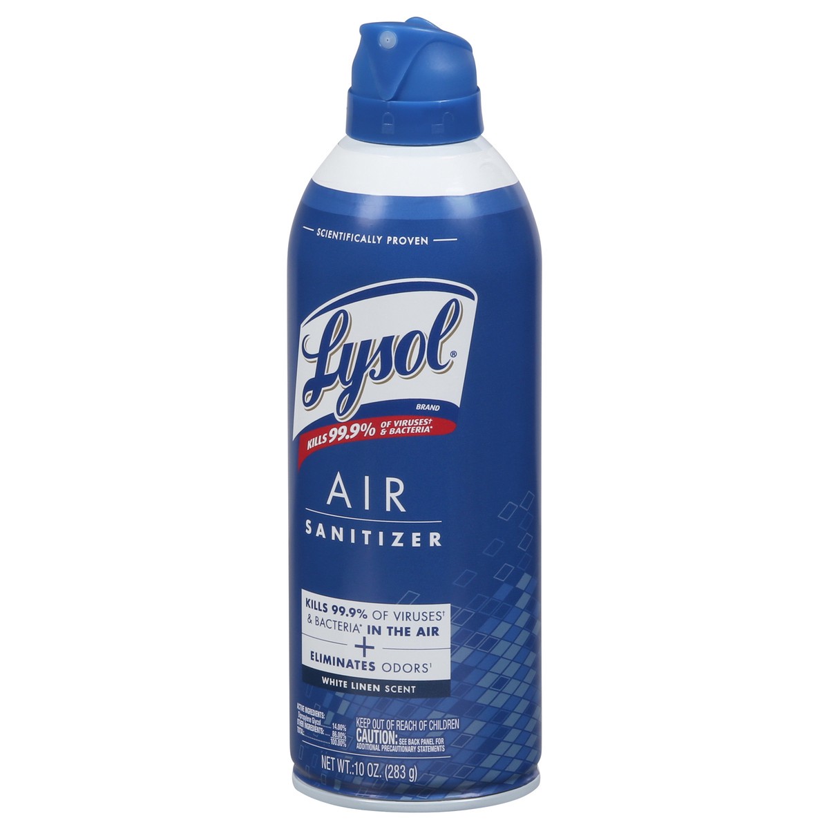 slide 5 of 9, Lysol White Linen Scent Air Sanitizer 10 oz, 10 oz