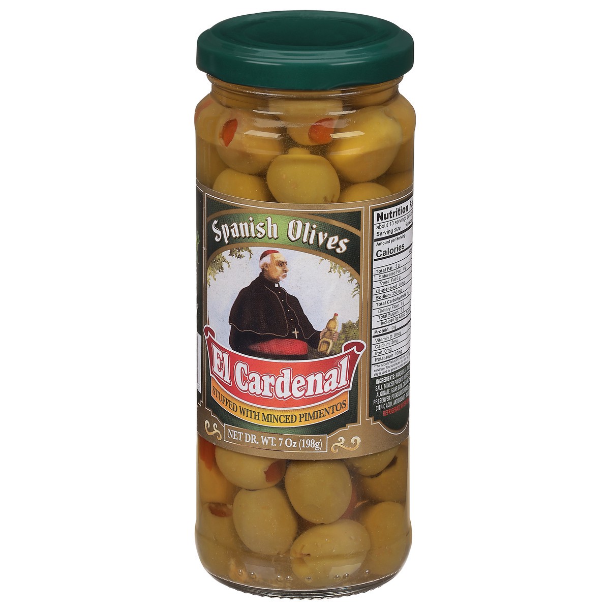 slide 4 of 9, El Cardenal Spanish Olives - 7 oz, 7 oz
