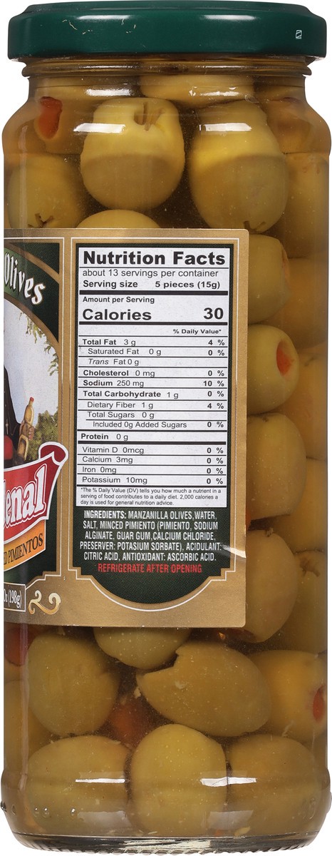 slide 9 of 9, El Cardenal Spanish Olives - 7 oz, 7 oz