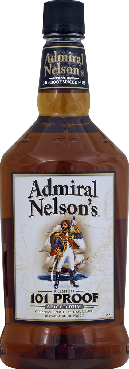 slide 2 of 2, Admiral Nelson's Rum, Spiced, Premium, 1.75 liter