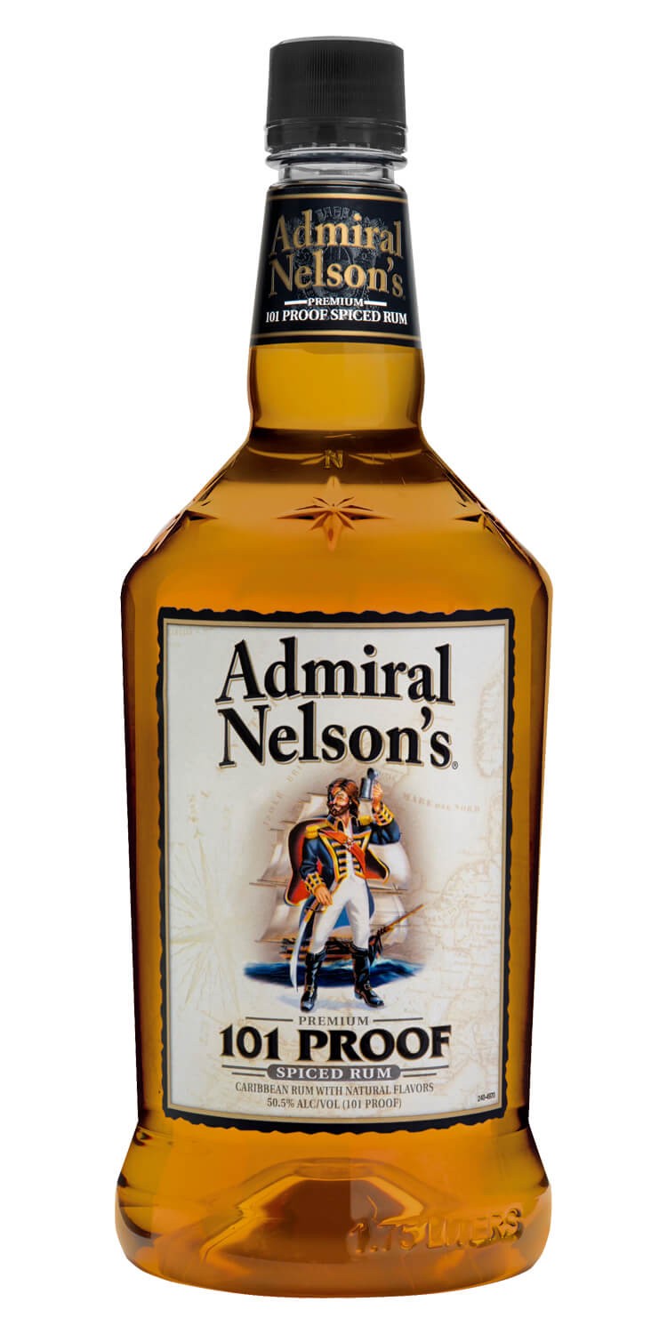 slide 1 of 2, Admiral Nelson's Rum, Spiced, Premium, 1.75 liter