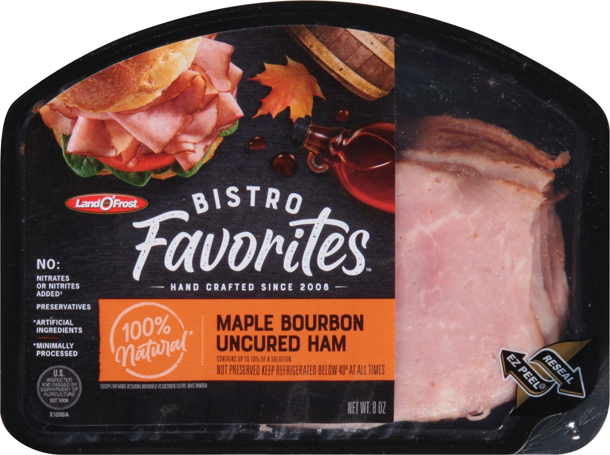 slide 7 of 14, Land O' Frost Land O Frost Maple Bourbon Ham, 8 oz