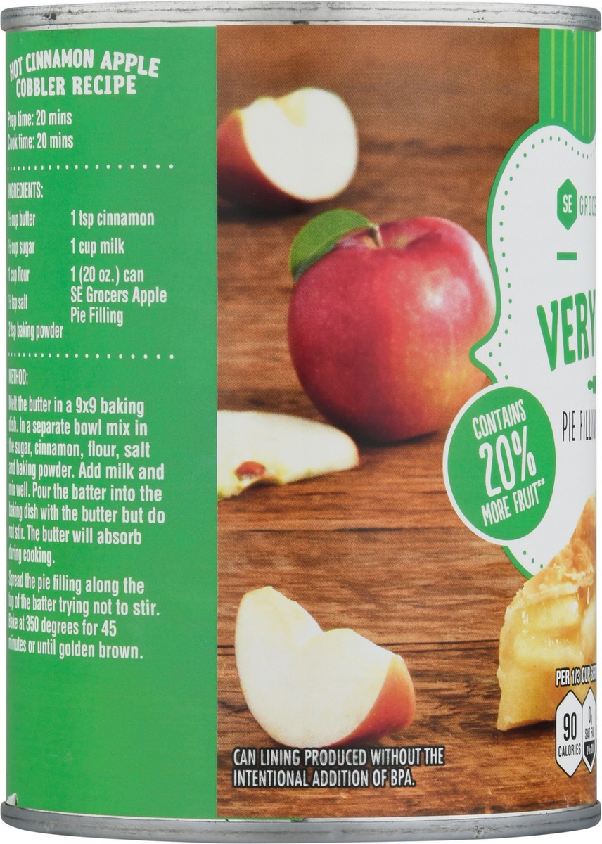 slide 5 of 14, SE Grocers Vry Apple Pie Fllng, 20 oz