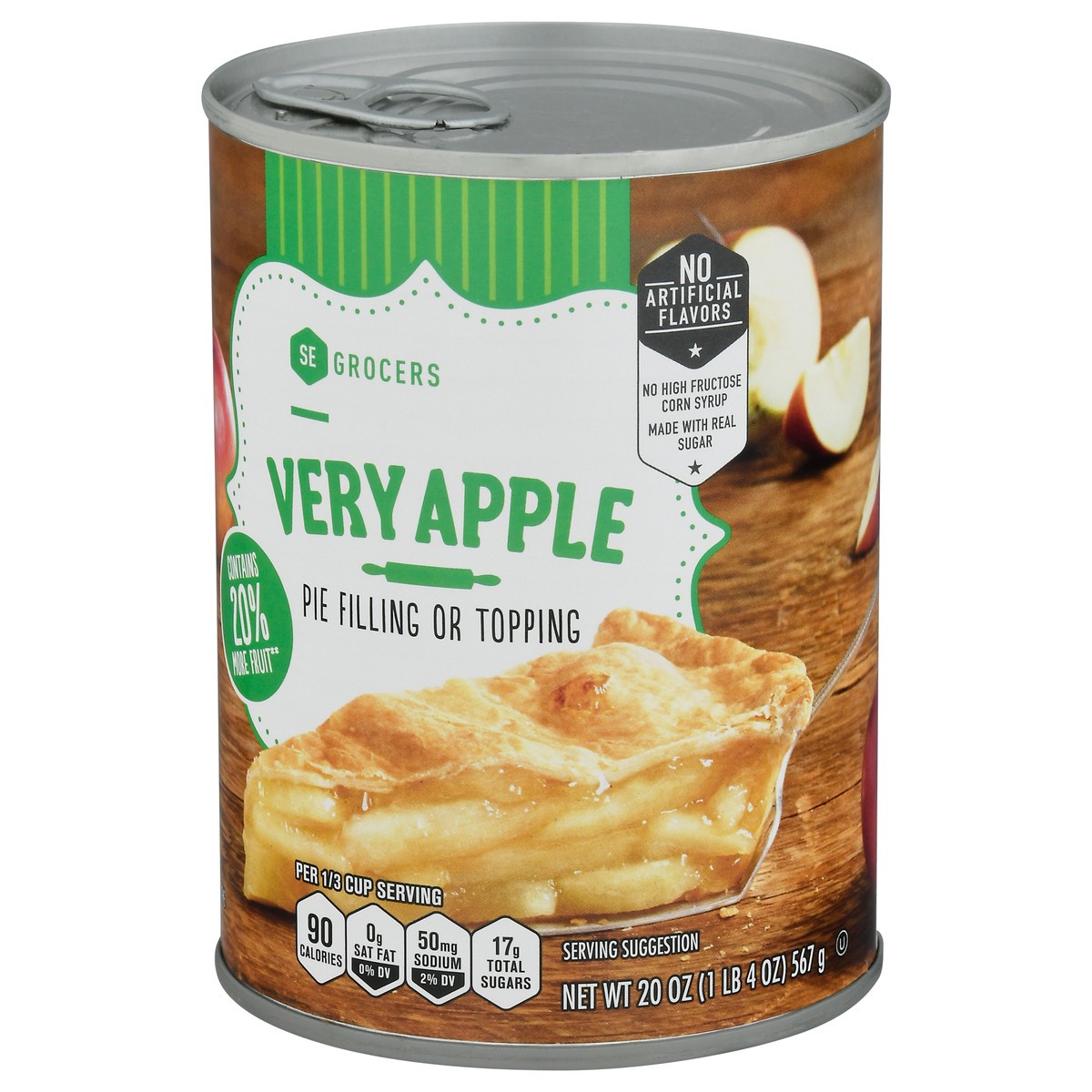 slide 13 of 14, SE Grocers Vry Apple Pie Fllng, 20 oz