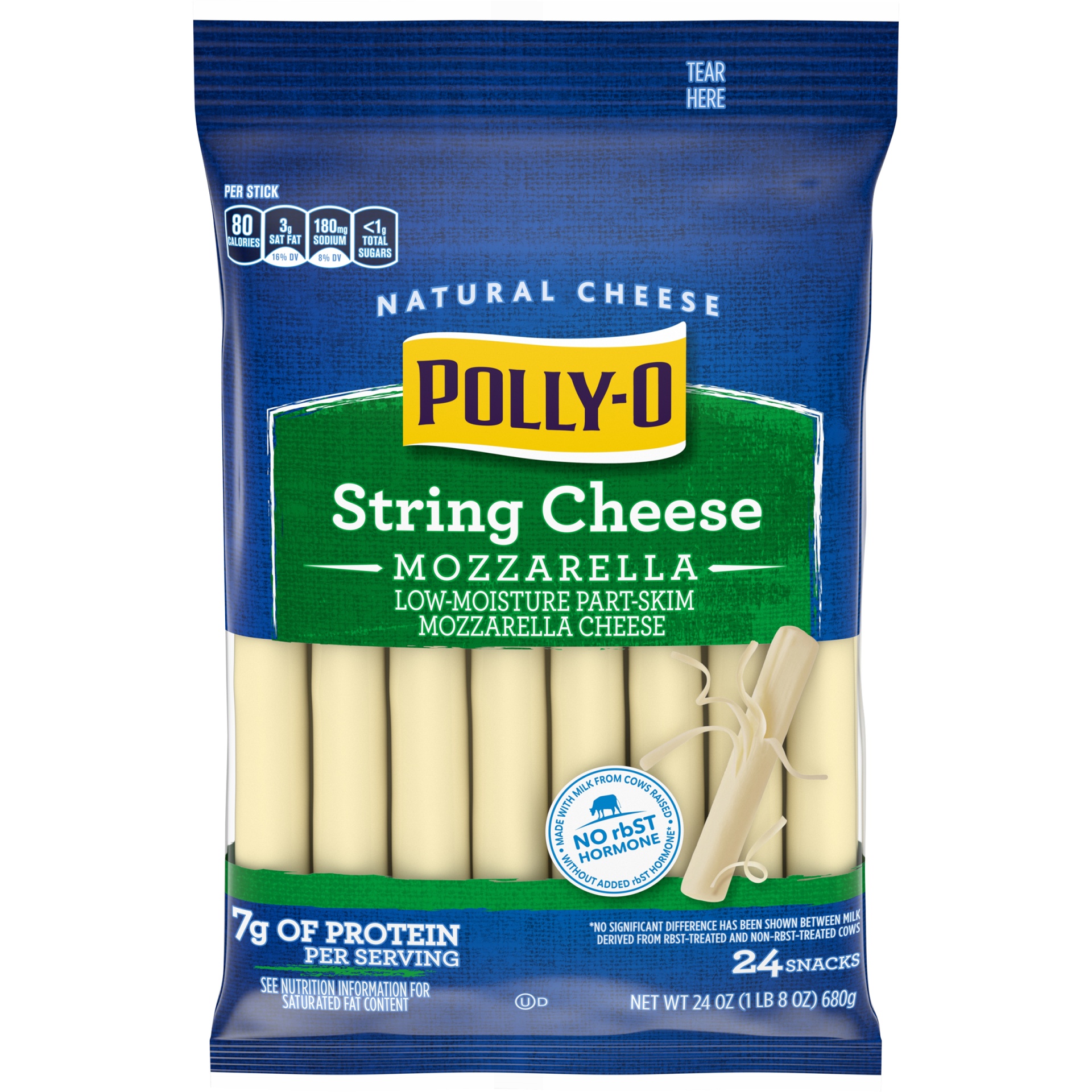 PollyO Mozzarella String Cheese Shipt