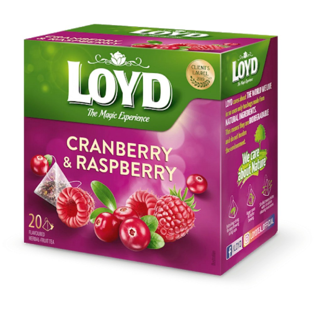slide 1 of 1, Loyd Pyr Tea Crnbr Rasp - 20 ct, 20 ct