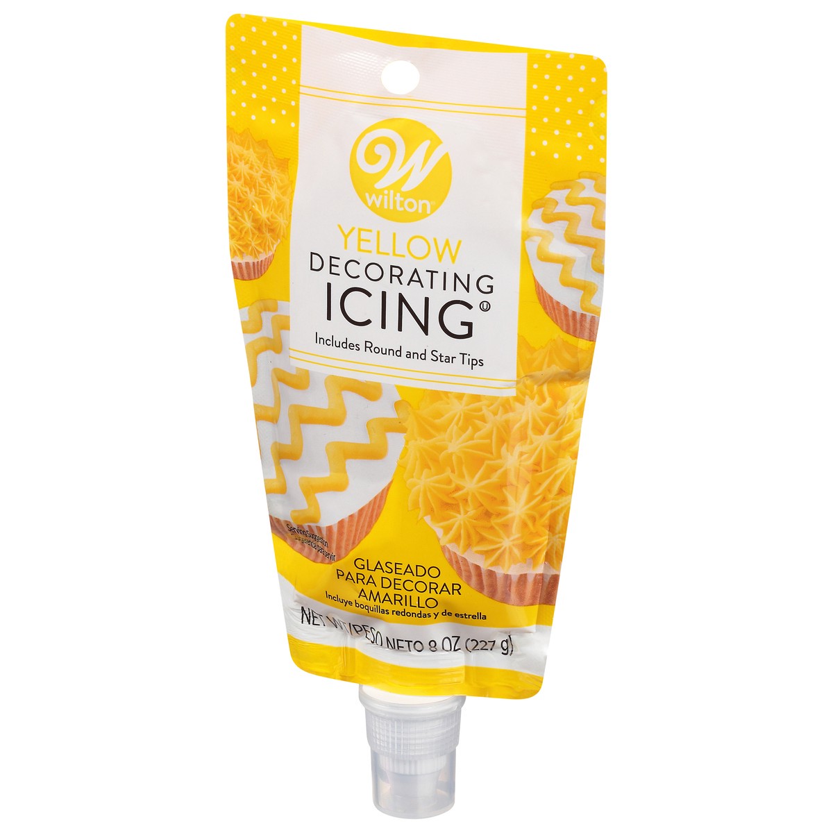 slide 7 of 9, Wilton Yellow Decorating Icing 8 oz, 8 oz
