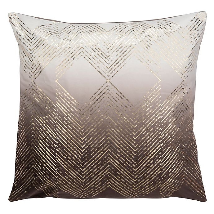 slide 1 of 4, Safavieh Sarla Square Throw Pillow - Brown/Gold'', 18 in x 18 in