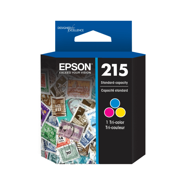 slide 1 of 2, Epson T215530-S Tricolor Ink Cartridge, 1 ct