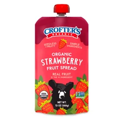 Crofter's® Organic Strawberry Fruit Spread in Squeezable Pouch