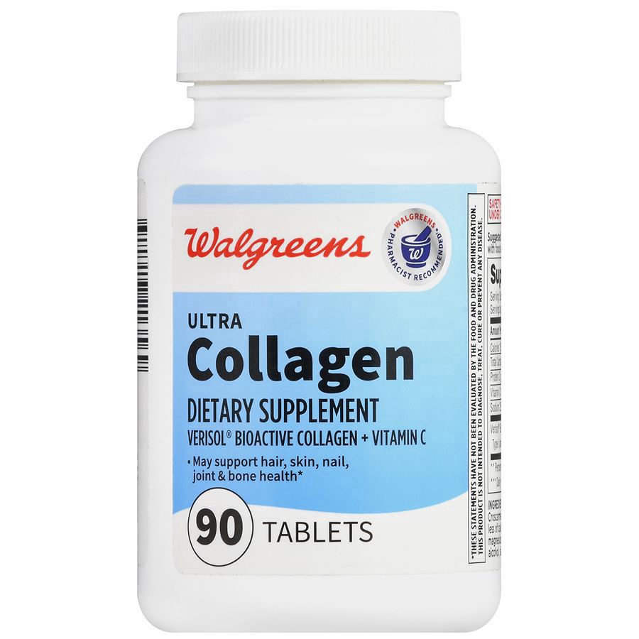 slide 5 of 5, Walgreens Ultra Collagen with Vitamin C, 90 ct