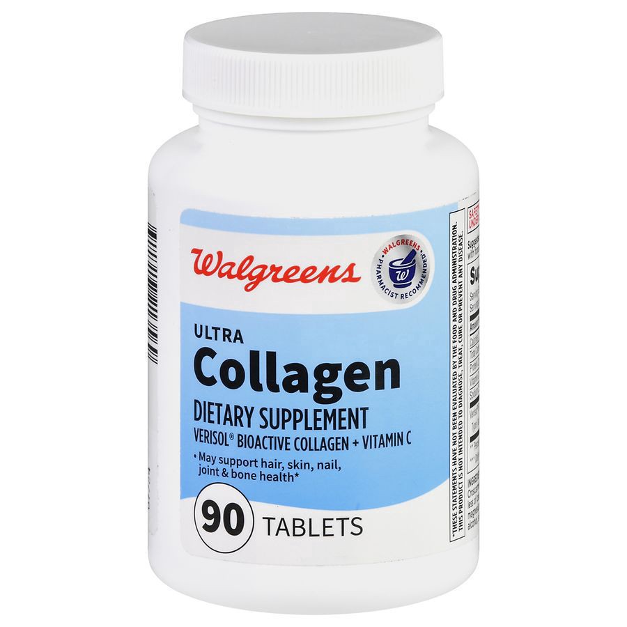 slide 1 of 5, Walgreens Ultra Collagen with Vitamin C, 90 ct