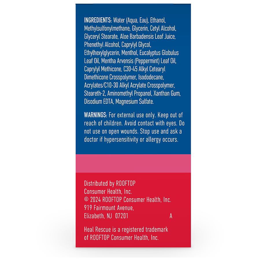 slide 2 of 5, Heal+Rescue Roll-On Plantar Relief 2.0 fl oz, 2 fl oz