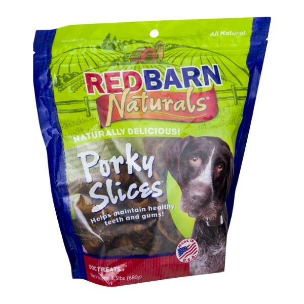 slide 1 of 2, Redbarn Naturals Porky Slices, 1.5 lb