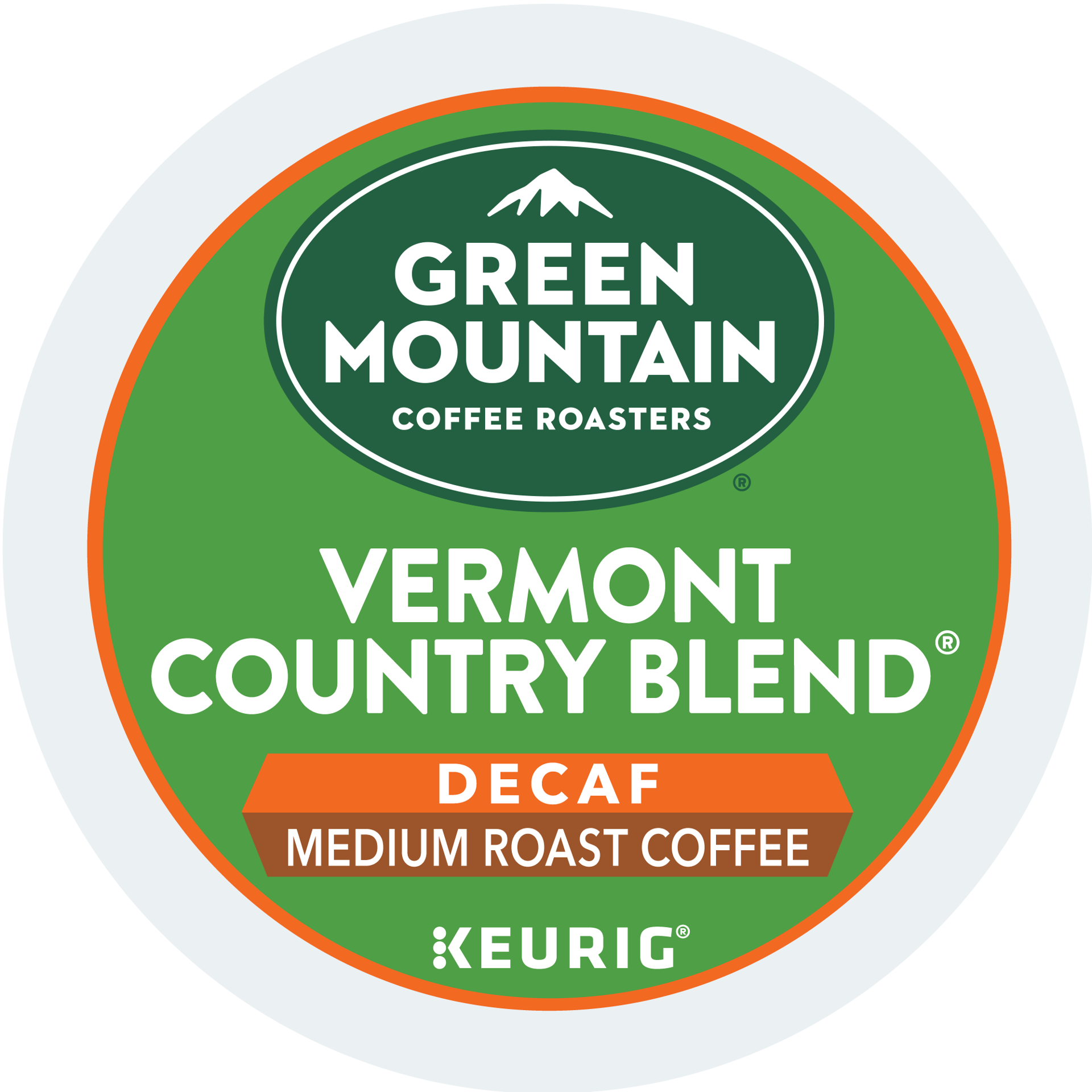 slide 2 of 5, Green Mountain Coffee Roasters Vermont Country Blend Decaf, Keurig Single-Serve K-Cup Pods, Medium Roast Coffee, 24 Count, 24 ct