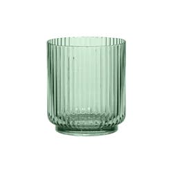ROOM & RETREAT RR RIBBED ACRYLIC SHORT TUMBLER 15OZ SAGE