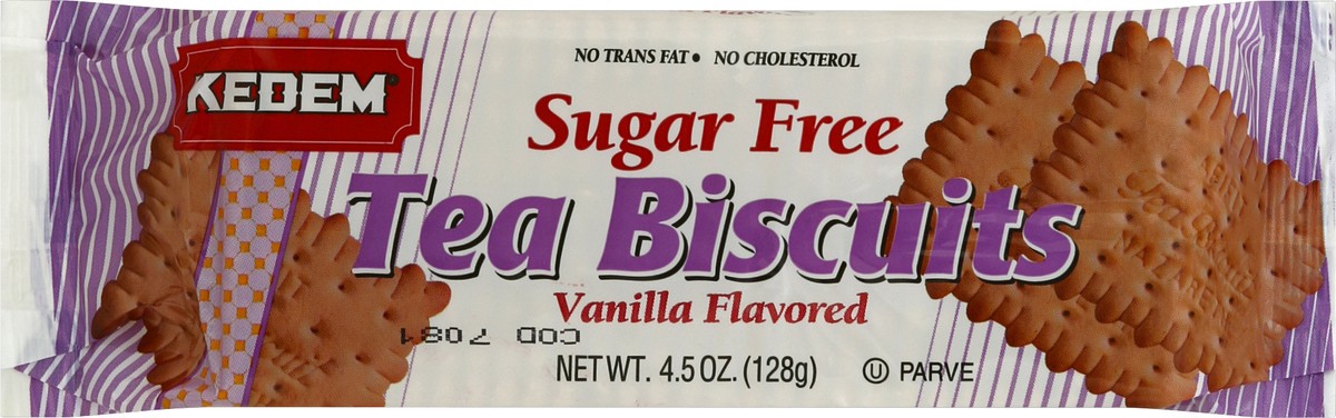 slide 5 of 6, Kedem Sugar Free Vanilla Tea Biscuits, 4.5 oz