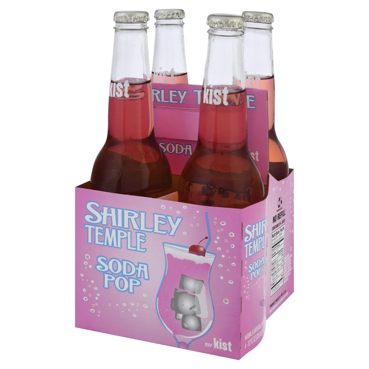 slide 7 of 13, Kist Shirley Temple Soda Pop - 4 ct, 4 ct; 12 oz