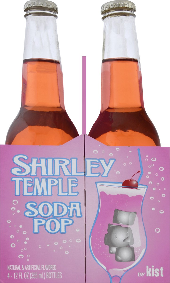 slide 8 of 13, Kist Shirley Temple Soda Pop - 4 ct, 4 ct; 12 oz