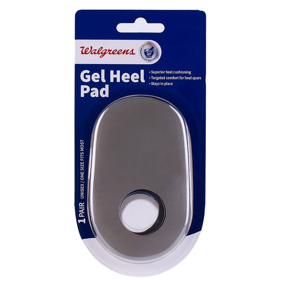 slide 1 of 1, Walgreens Gel Heel Pad, 1 pair