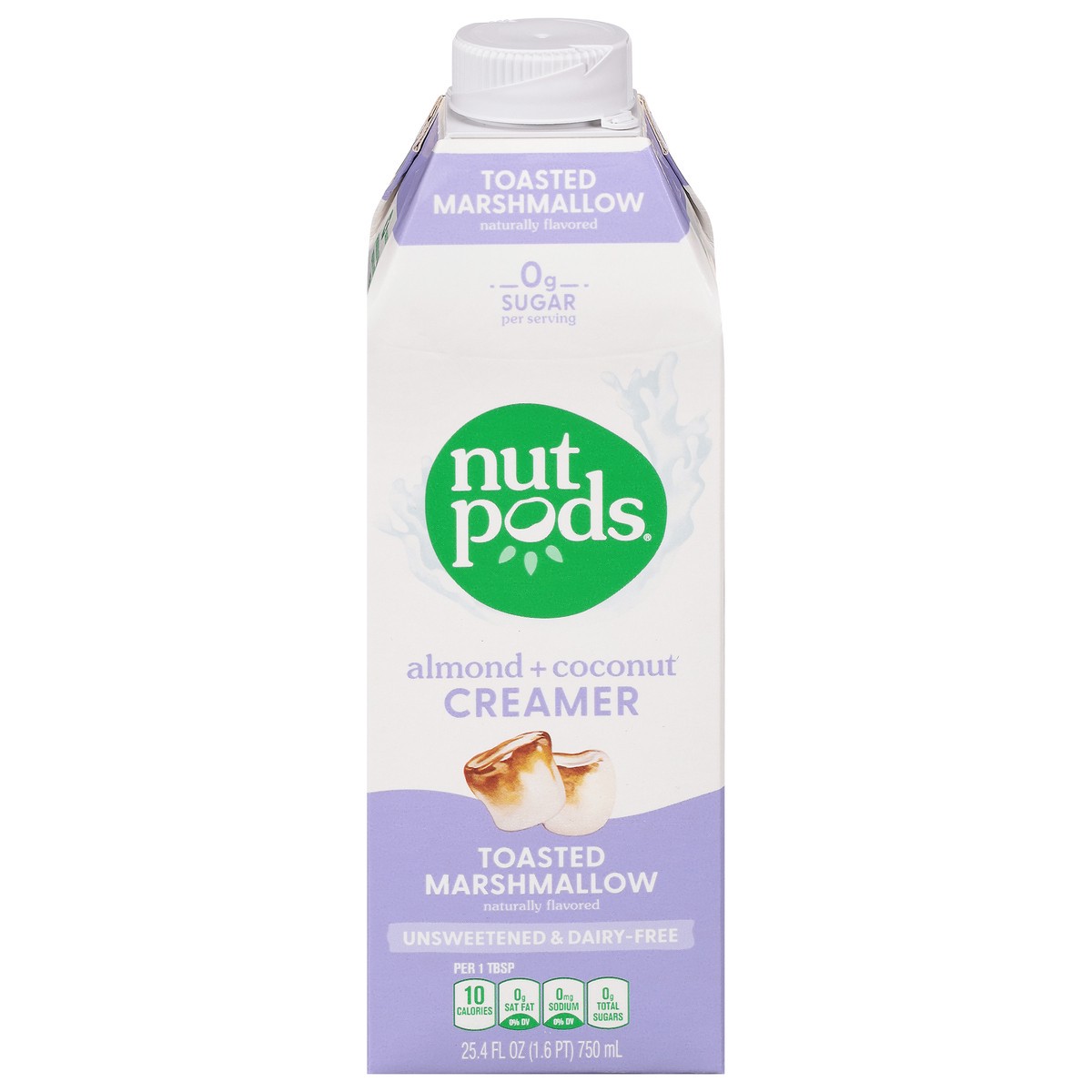 slide 1 of 9, nutpods Almond + Coconut Toasted Marshmallow Creamer 25.4 fl oz, 25.4 fl oz