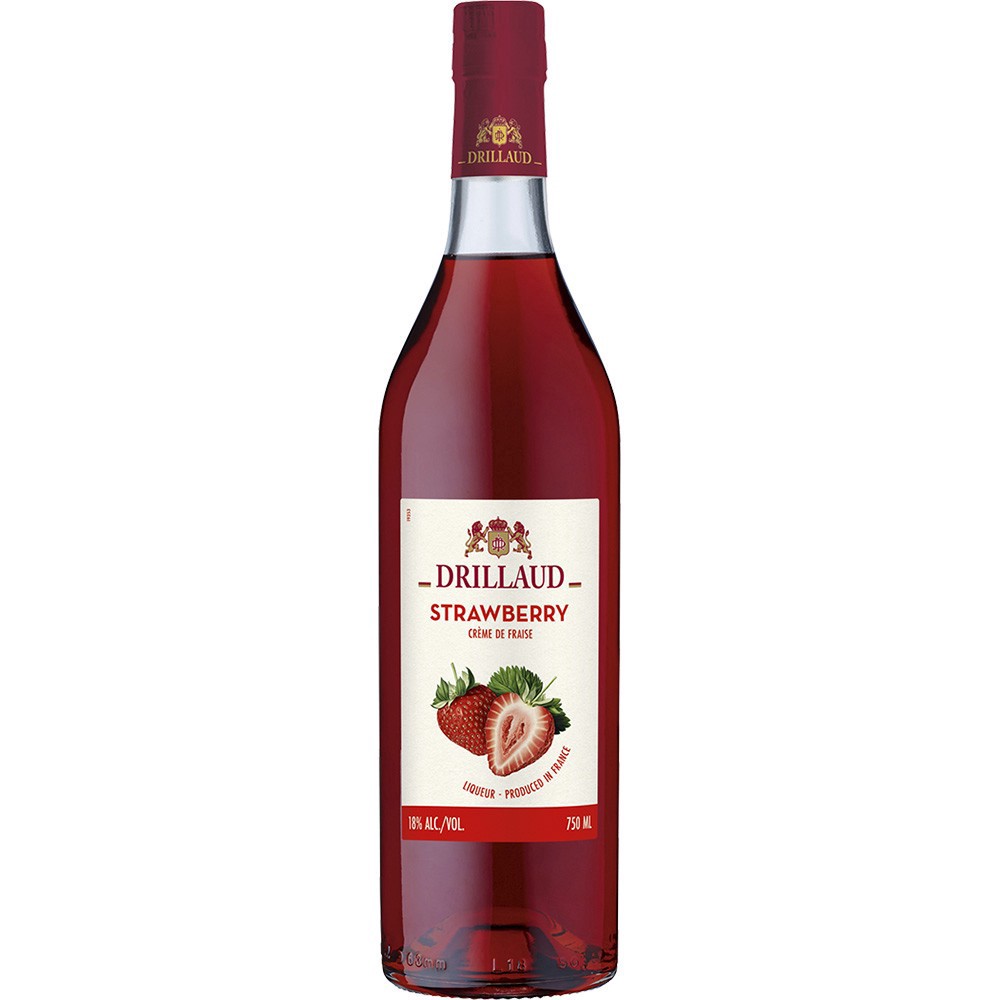 slide 1 of 1, Drillaud Strawberry Liqueur, 750 ml