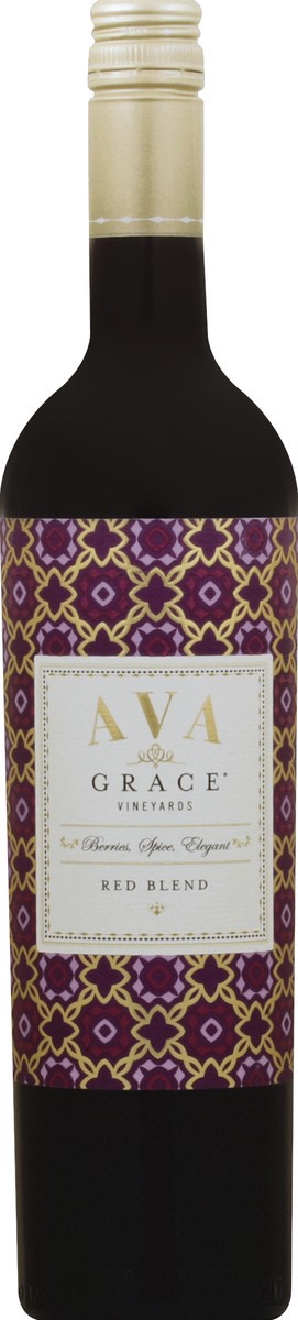 slide 1 of 5, Ava Grace Red Blend 750 ml, 750 ml