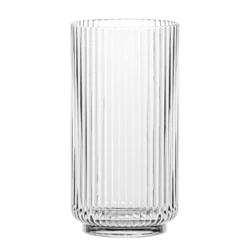 ROOM & RETREAT RR RIBBED ACRYLIC TALL TUMBLER 22OZ CLEAR