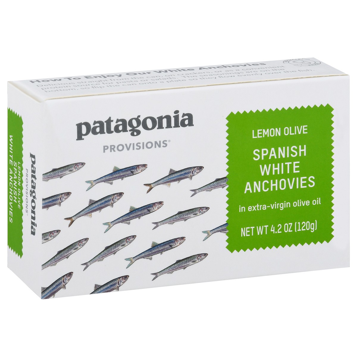 slide 6 of 9, Patagonia Provisions Spanish White Lemon Olive Anchovies 4.2 oz, 4.2 oz