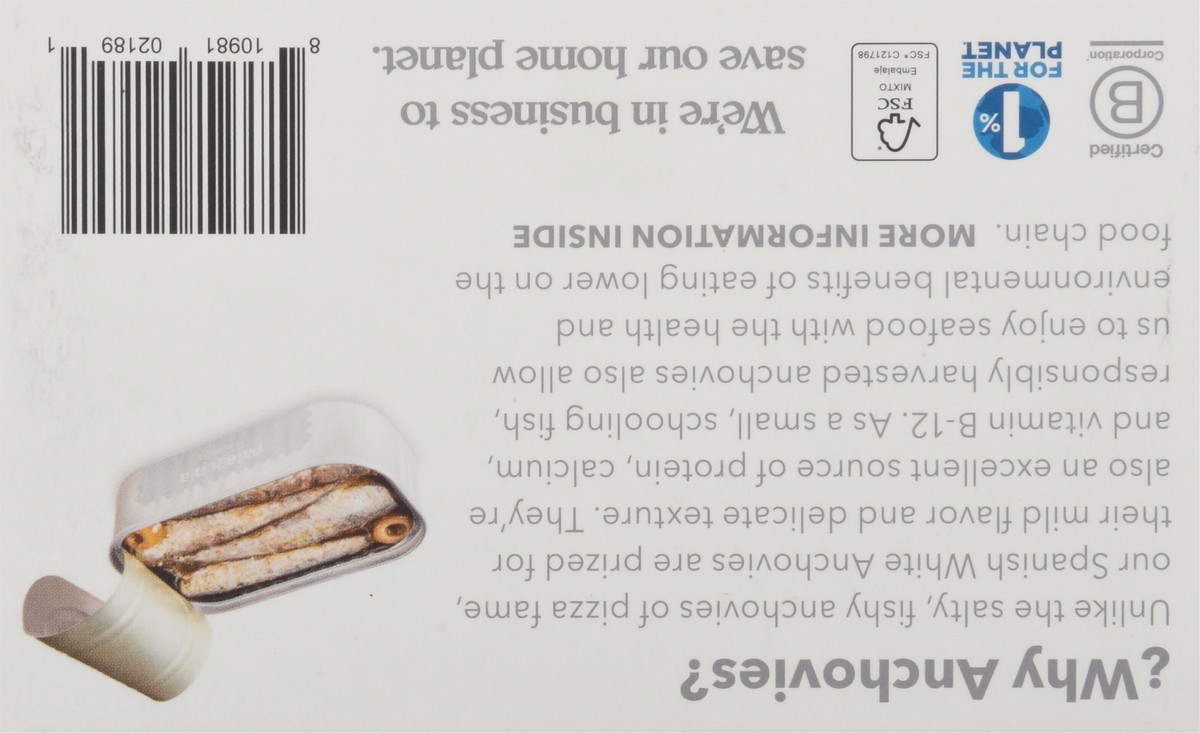 slide 8 of 9, Patagonia Provisions Spanish White Lemon Olive Anchovies 4.2 oz, 4.2 oz
