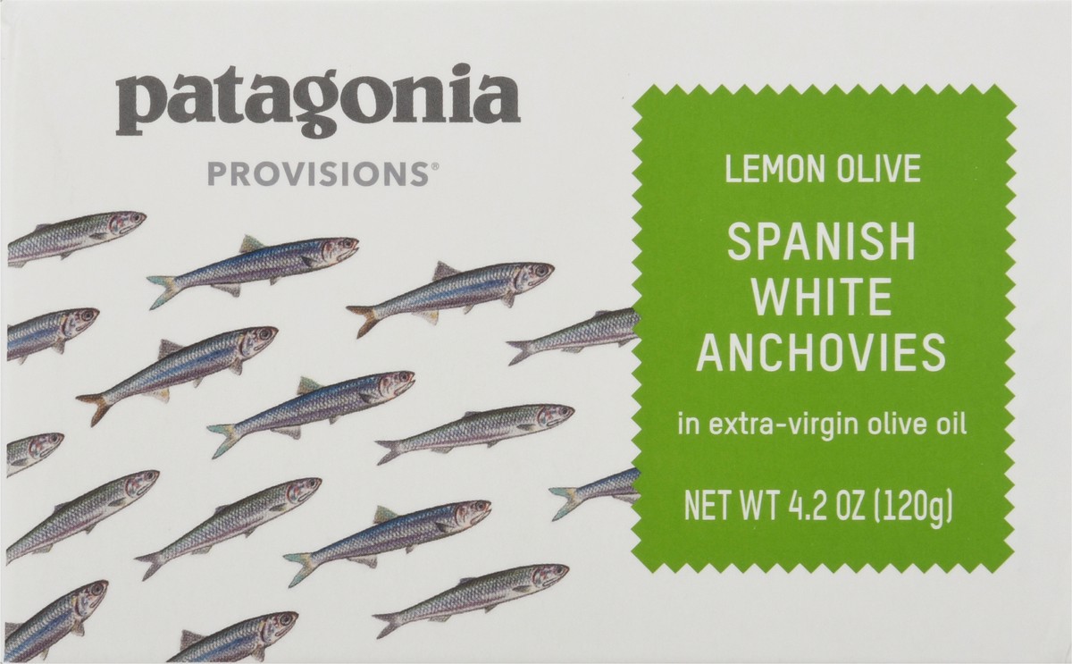 slide 9 of 9, Patagonia Provisions Spanish White Lemon Olive Anchovies 4.2 oz, 4.2 oz