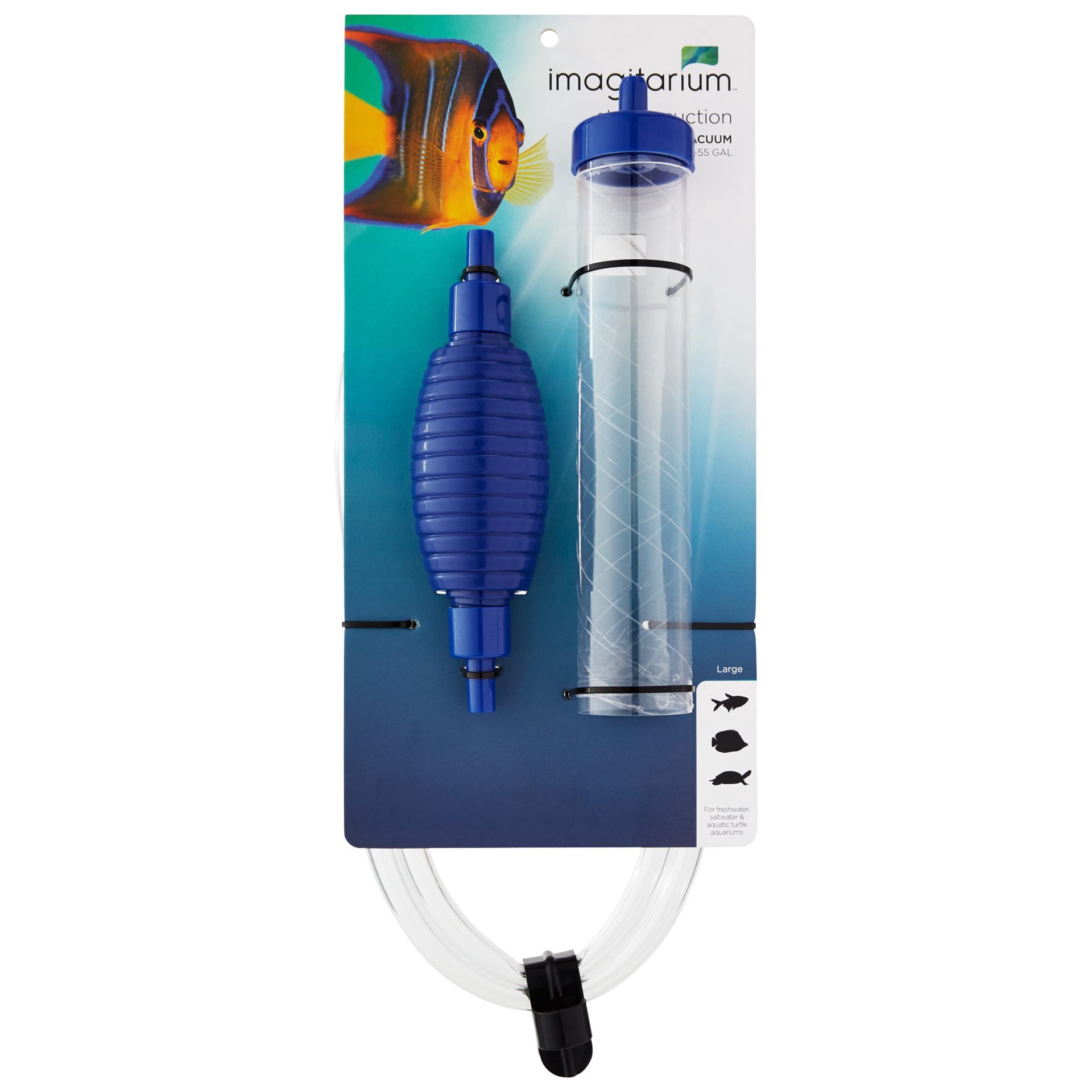 slide 1 of 1, Imagitarium Aquatic Gravel Vacuum, Large, large; 55 gal