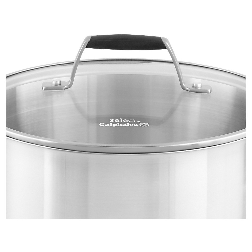 slide 5 of 5, Calphalon Select by Calphalon Stainless Steel Dutch Oven, 5 qt