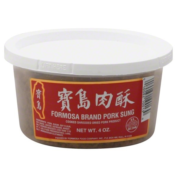 slide 1 of 3, Formosa Brand Pork Sung, 4 oz