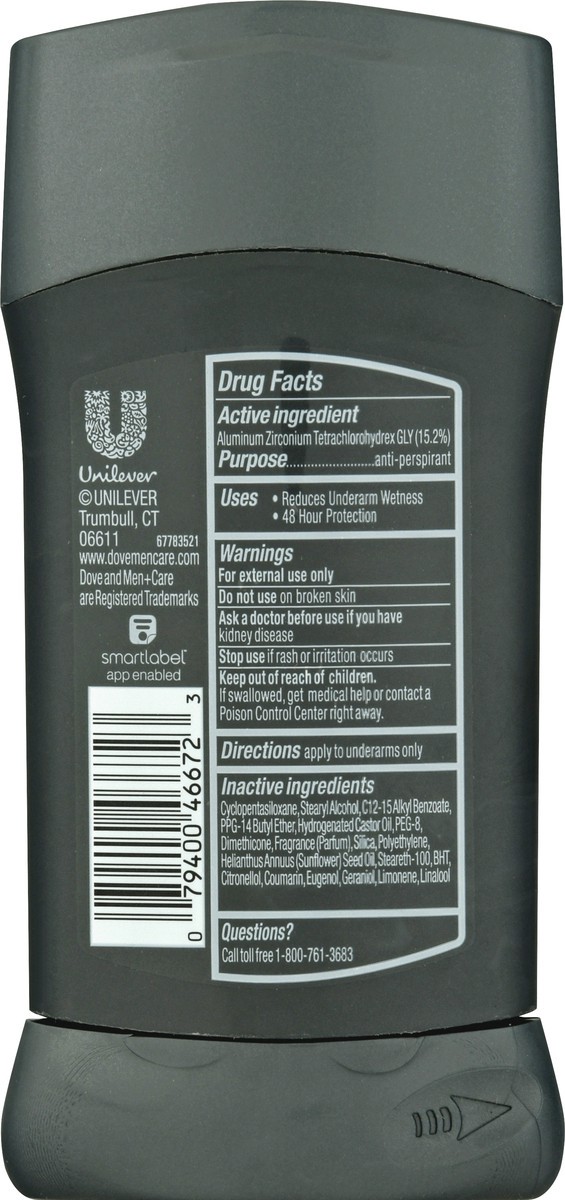 slide 9 of 9, Dove Men+Care Sportcare Comfort Antiperspirant, 2.7 oz