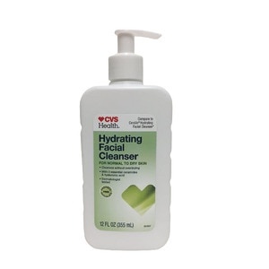 slide 1 of 1, CVS Health Hydrating Facial Cleanser For Normal To Dry Skin, 12 Oz, 12 oz